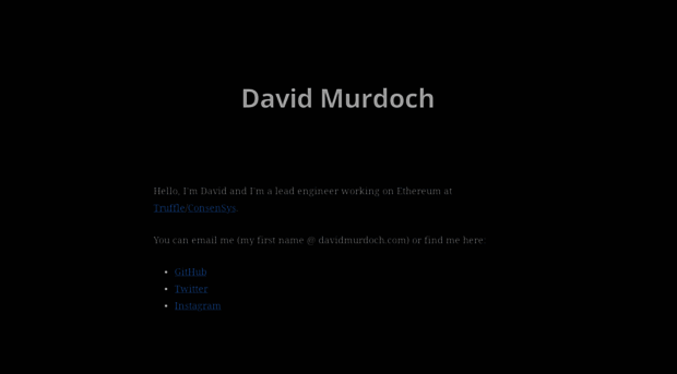 davidmurdoch.com