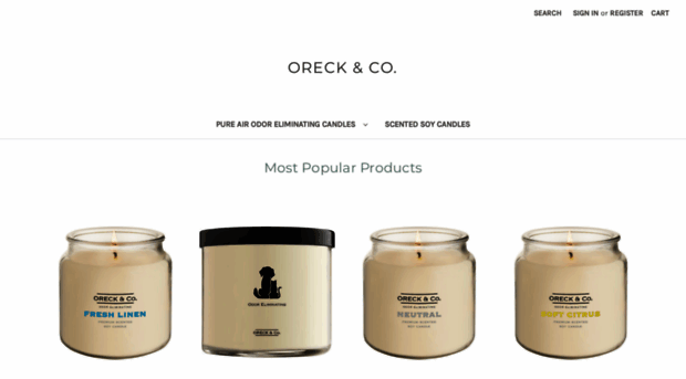 davidoreckcandles.com