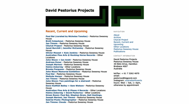 davidpestorius.com