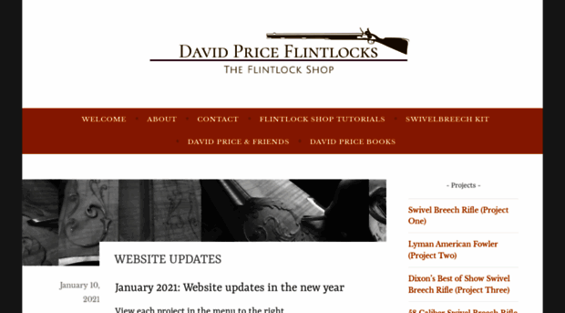 davidpriceflintlocks.com