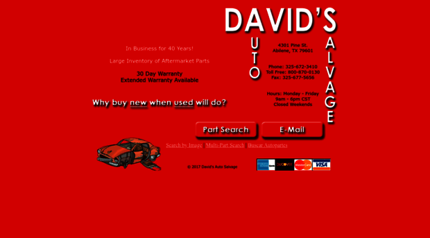 davidsautowrecking.com