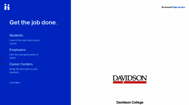 davidson.joinhandshake.com