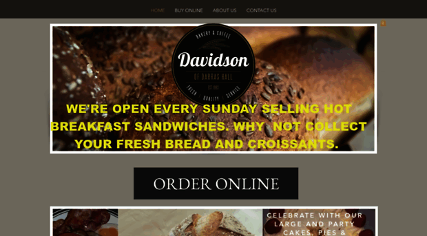 davidsonofdarrashallbakery.co.uk