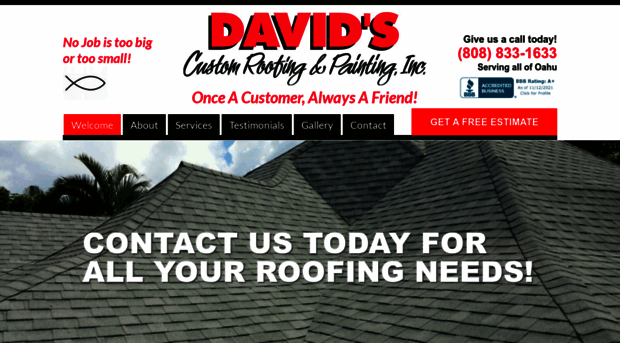 davidsroofinghi.com