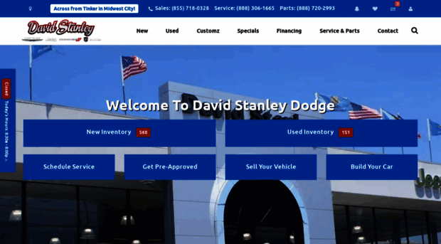 davidstanleydodgeoklahoma.com