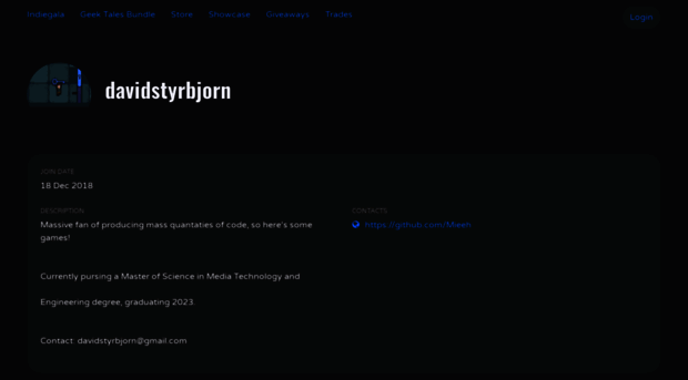davidstyrbjorn.indiegala.com