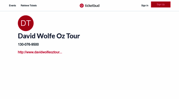 davidwolfeoztour.ticketbud.com