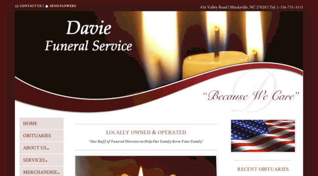 daviefuneralservice.com