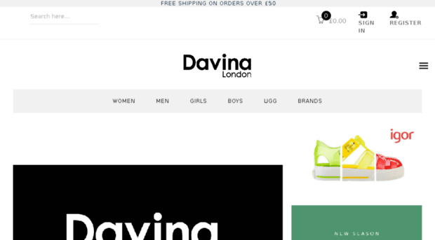 davinashoes.co.uk