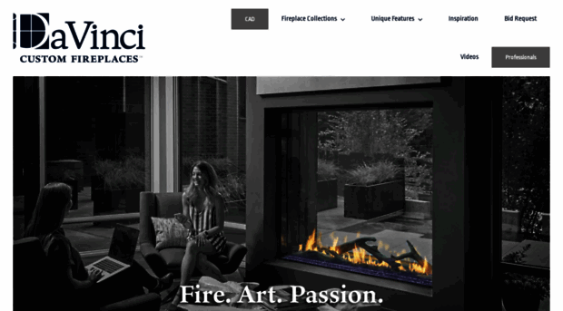 davincifireplace.com