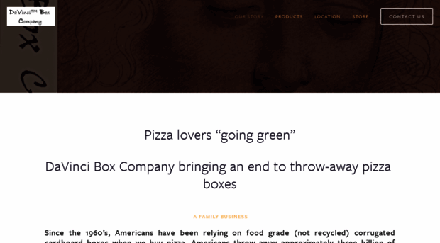 davincipizzabox.com