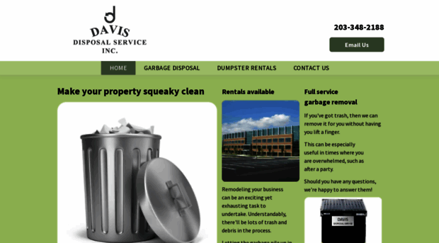 davisdisposalservice.com