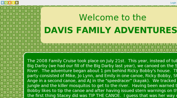 davisfamily.roxer.com