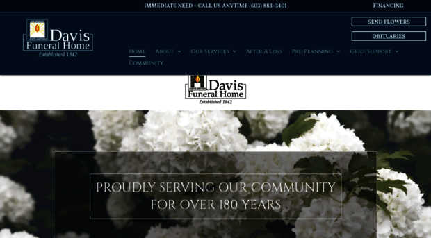 davisfuneralhomenh.com