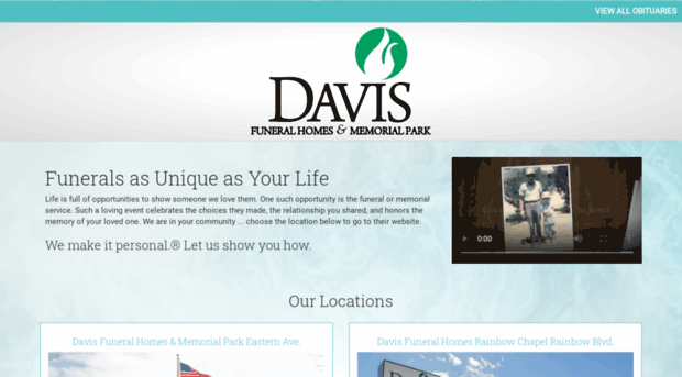 davisfuneralservices.com