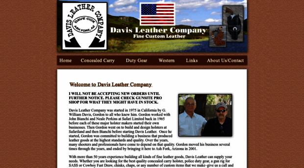 davisleathercompany.com