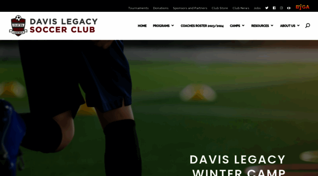 davislegacysoccer.org