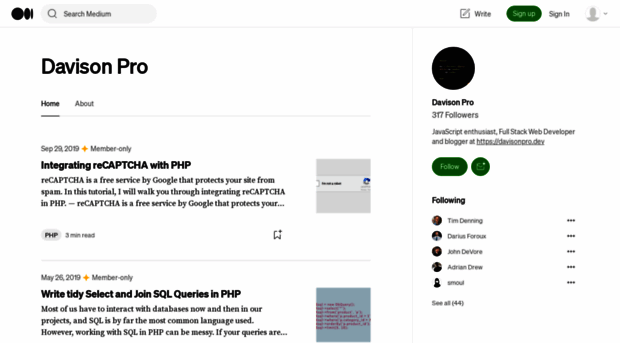 davisonpro.medium.com