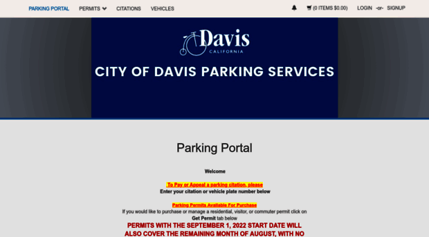 davisparking.t2hosted.com