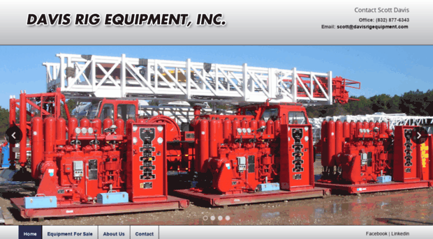 davisrigequipment.com