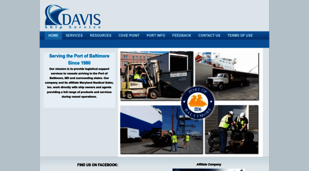 davisshipservice.com