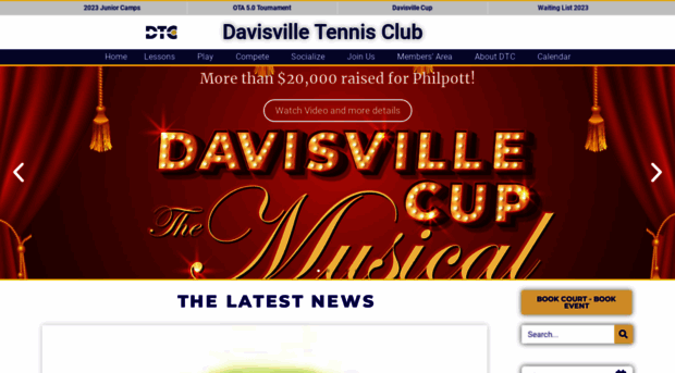 davisvilletennisclub.com