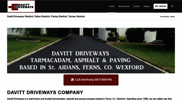 davittdriveways.com