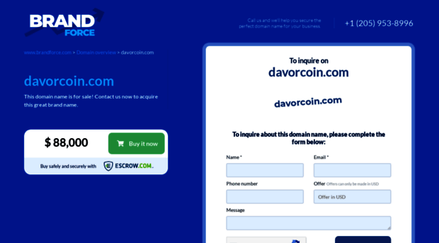 davorcoin.com