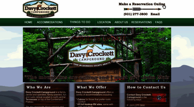 davycrockettcampground.com