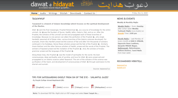 dawat-e-hidayat.org