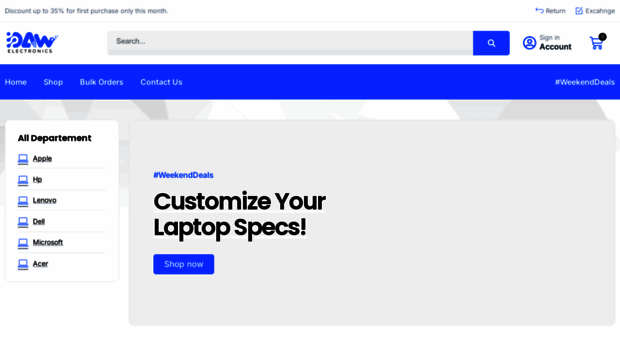 dawelectronics.com