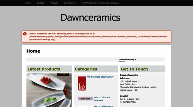 dawnceramics.com