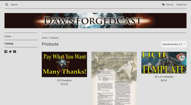 dawnforgedcast.org