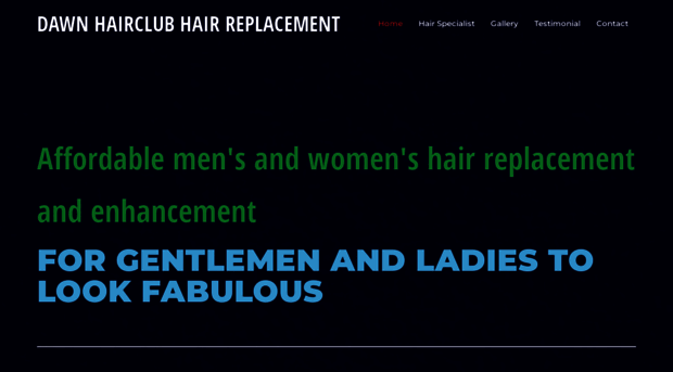 dawnhairclub.com