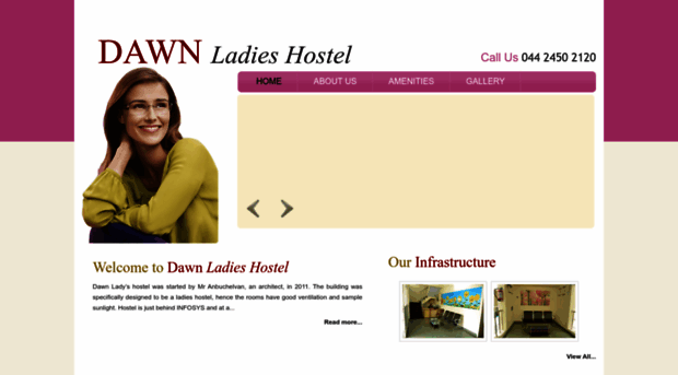 dawnladieshostel.com