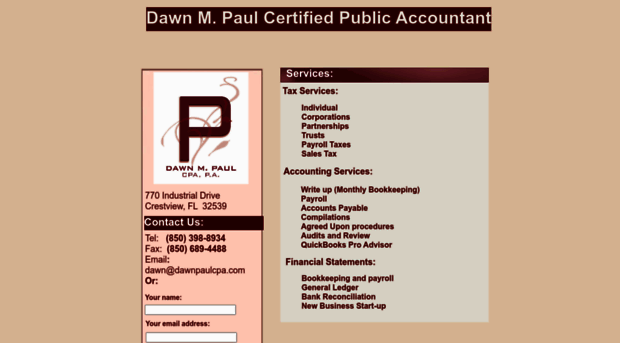 dawnpaulcpa.com