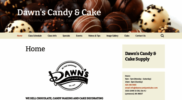 dawnscandyandcake.com