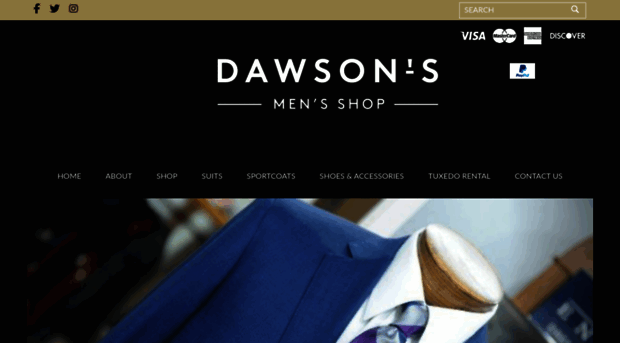 dawsonsmenshop.com