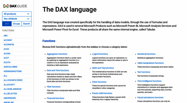 dax.guide