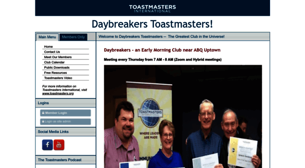 daybreakersabq.toastmastersclubs.org