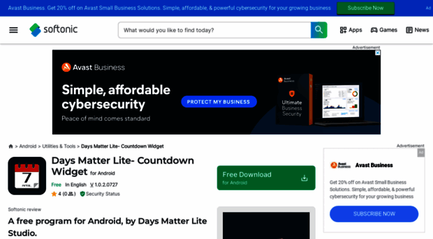 days-matter-lite-countdown-widget.en.softonic.com