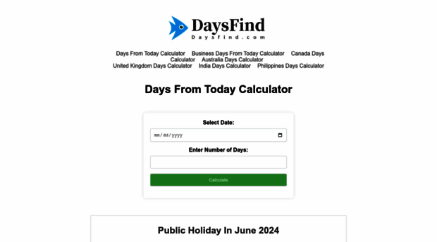 daysfind.com