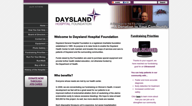 dayslandhospitalfoundation.com