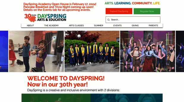 dayspringarts.org