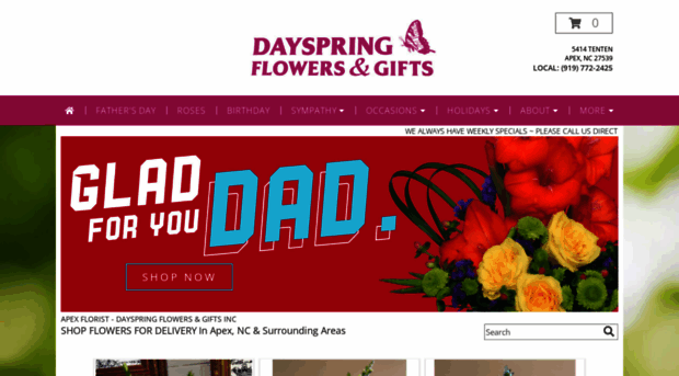 dayspringflowers.com