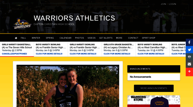 daytonchristianathletics.org