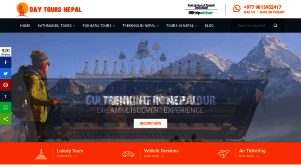 daytoursnepal.com