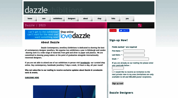 dazzle-exhibitions.co.uk