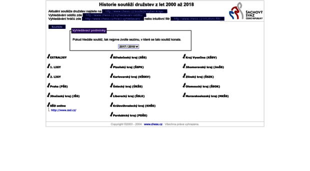 db.chess.cz