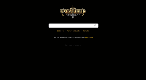 db.excalibur-wow.com